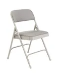 image of National Public Seating 2202 Nps® 2200 Series Deluxe Fabric Upholstered Folding Chair