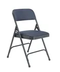 image of National Public Seating 2204 Nps® 2200 Series Deluxe Fabric Upholstered Folding Chair - Pack of 4