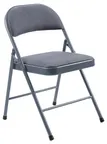 image of National Public Seating 974 Basics by NPS® 900 Series Star Trail Blue Fabric Padded Folding Chair (Pack of 4)