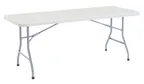 image of National Public Seating BT3072 NPS® 30" x 72" Heavy Duty Folding Table, Speckled Gray