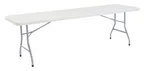image of National Public Seating BT3096 NPS® 30" x 96" Heavy Duty Folding Table, Speckled Gray