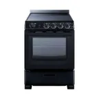 image of Summit REX2431BRT Electric Range, 24"W, 2.9 Cu.Ft. Oven Capacity