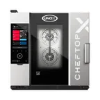 image of UNOX XADA-0611-EXRS-ET Half Size 6 Pan Electric Combi Oven w/ Touchscreen, Lef Hinged Door, 208/240V