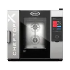 image of Unox XADA-06FS-EXLS-ET Full Size 6 Pan Electric Combi Oven w/ Touchscreen, Right Hinged, 208/240V