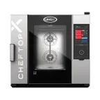 image of UNOX XADA-06FS-GXLS-ET Full Size 6 Pan Gas Combi Oven w/ Digital Control, Boilerless,  92.124 BTU