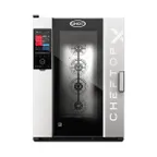 image of UNOX XADA-10FS-EXRS-ET Full Size 10 Pan Electric Combi Oven w/ Touchscreen, Right-to-Left Door, 208/240V