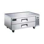 image of Hurakan HKN-CB60R1 60" Chef Base Refrigerator w/ 2 Drawer, 12.7 cu. ft.