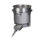 image of Hatco HWBHI-7QT Drop-In Heated Well, Round, Insulated, 7 Quart, Top Mounted