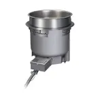 image of Hatco HWBI-7QT Drop-In Heated Well, Round, Insulated, 7 Quart, Top Mounted