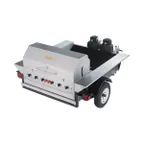 image of Crown Verity CV-TG-2 69" Towable Gas Commercial Outdoor Grill, 99.000 BTU