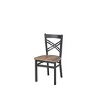 image of BFM Seating 2130CKPR-SB Indoor Akrin Chair, Black