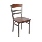 image of BFM Seating 2165CASH-AACL Indoor Barrick Chair with Autumn Ash Seat & Back