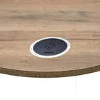 image of BFM Seating KP30R-FPC1 30" Round Laminate Relic Table Top