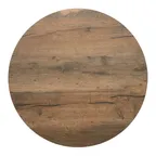 image of BFM Seating KP36R 36" Round Laminate Relic Table Top