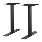 image of BFM Seating LP-0024R Metal Uptown Round End Table Bases