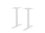 image of BFM Seating LP-0024RWH Metal Uptown Table Base Set