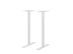 image of BFM Seating LP-0024RWHT Metal Uptown Table Base Set