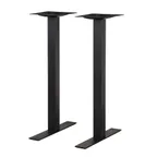 image of BFM Seating LP-0024SQT Metal Uptown Square End Table Bases
