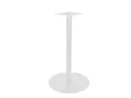 image of BFM Seating LP-24RWHT Metal Uptown Table Base