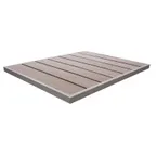 image of BFM Seating PH2430GRTK-SGU Seaside Table Top, 24" X 30", Rectangular