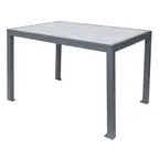image of BFM Seating PH4L3248CRSG Dining Height Indoor Surf Inlay Table