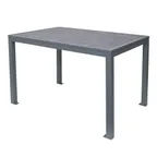 image of BFM Seating PH4L3248PRSG Dining Height Indoor Surf Inlay Table