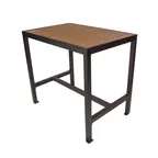 image of BFM Seating PH4L3248TKBLT 32" X 48" Bar Height Outdoor Table
