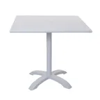 image of BFM Seating PHB2432WH-2626WHT 24" X 32" Bar Height Outdoor Table