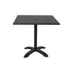 image of BFM Seating PHB3636BL-2626BL 36" X 36" Dining Height Outdoor Table