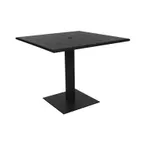 image of BFM Seating PHB3636BLU-20SQBLU 36" X 36" Dining Height Outdoor Table