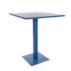 image of BFM Seating PHB3636BYU-20SQBYTU 36" X 36" Bar Height Outdoor Table