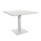 image of BFM Seating PHB3636WHU-20SQWHU 36" X 36" Dining Height Outdoor Table