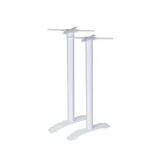 image of BFM Seating PHTB0022WHT Metal Bali Table Base Set