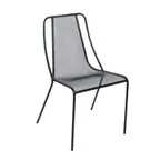 image of BFM Seating SU1600CBL Kingston Stacking Side Chair, Steel Micro Mesh Back & Seat