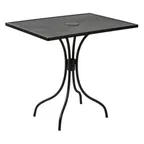 image of BFM Seating SU2432BL-D 24" X 32" Dining Height Outdoor Table