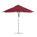 image of BFM Seating U10ASV G-Series Umbrella, 10 Ft., Square, Aluminum Ribs & Struts