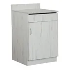 image of BFM Seating WS4024AW Relic Waitress Station, Single Door