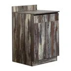 image of BFM Seating WS4024FH Relic Waitress Station, Single Door