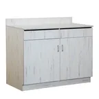 image of BFM Seating WS4047AW Relic Waitress Station, Double Door