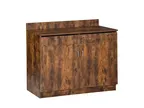 image of BFM Seating WS4047VW Relic Waitress Station, Double Door