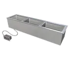 image of Duke DI-2ESL-SW Electric Drop-In Hot Food Well Unit