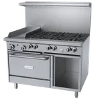 image of Garland US Range G48-6G12CS Gas 48" Restaurant Range