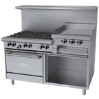 image of Garland US Range G60-6R24CS Gas 60" Restaurant Range