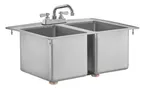 image of Hubert 190574 Drop-In Sink