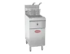 image of Hubert 92225 Full Pot Floor Model Electric Fryer