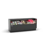 image of Hussmann FS-OB-1017-70A Open Air Merchandiser, 71.25" L x 24.13" D x 32.5" H, Black, 3500K LED R290