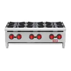 image of Iron Range IRHP-36-6B Gas Countertop Hotplate