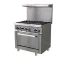 image of IKON IR-6-36 LP Gas 36" Restaurant Range