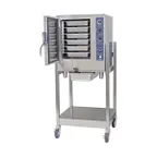 image of Sterling SP208-10-1-MF SBU 6 Pan Boilerless Electric Convection Steamer w/ Stand, 208V