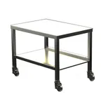 image of Alto-Shaam 5033467 Ctx Stand, 23” W X 20-1/2” H, Lower Shelf, Casters